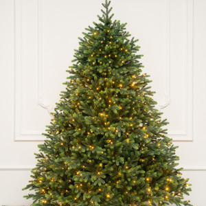 Искусственная елка Венецианская 240 см., 590 мульти/теплых белых Led ламп (2в1), Литая хвоя+ПВХ, ЕлкиТорг (175240)