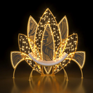 Светодиодная фигура Трон №1 250 см., Сад Радости (SR081)