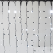 Светодиодный занавес 2*3 м., 600 LED, холодный белый, статика, черный провод каучук, LTC (ECO602-1-2W)
