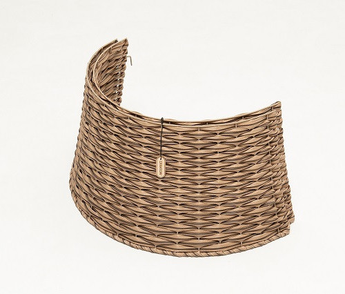 Корзина под елку Прованс 145*110*35 см., разборная, орех, ЕлкиТорг (145-219)