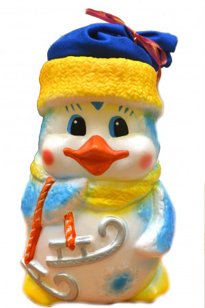 Кукла &quot;Пингвин&quot;  под елку, 25 см (БС-80)