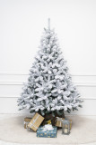 Искусственная елка Эверест заснеженная 240 см., мягкая хвоя, ЕлкиТорг (132240)