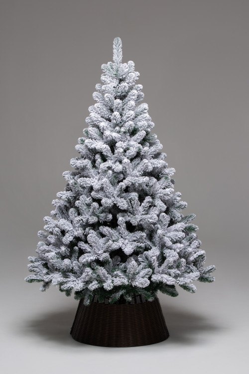 Искусственная елка Эверест заснеженная 240 см., мягкая хвоя, ЕлкиТорг (132240)