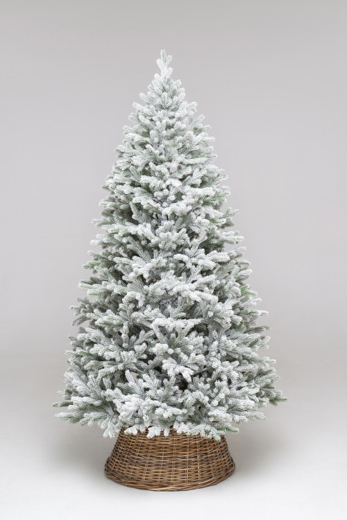 Искусственная елка Алтайская заснеженная 300 см., 100% литая хвоя, ЕлкиТорг (169300)