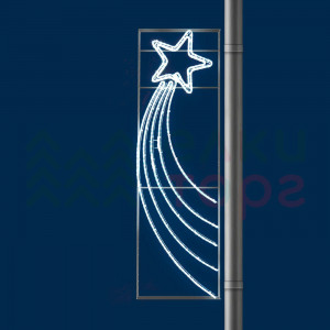 Светодиодная консоль Малая комета 55*180 см., 220В, Conso (KPN-020-L003)