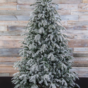 Ель искусственная Стильная заснеженная 185 см., литая хвоя+пвх, Black Box (74003)