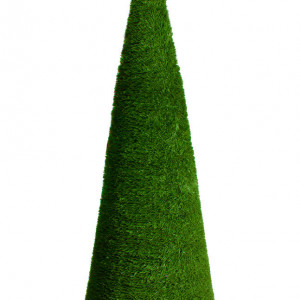 Хвойный конус зеленый 2,5 м., круглое сечение, ПВХ, Green Trees (GT2,5KONKR) 