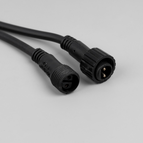 Гирлянда Клип-лайт 3 нити по 20 м., IP44, УМС, 399 холодных белых LED, мерцание, 24 В, Luazon Lighting  (964211)