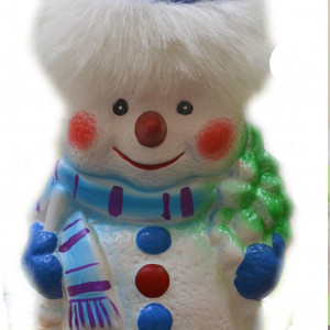 Кукла &quot;Снеговик&quot; под елку, 30 см (БС-83)