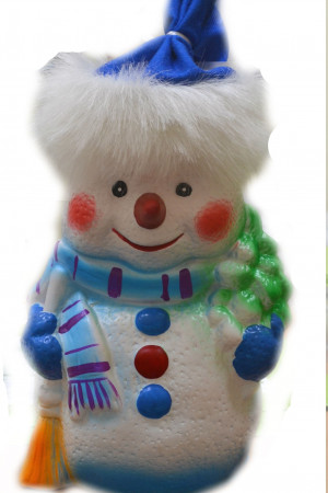 Кукла &quot;Снеговик&quot; под елку, 30 см (БС-83)