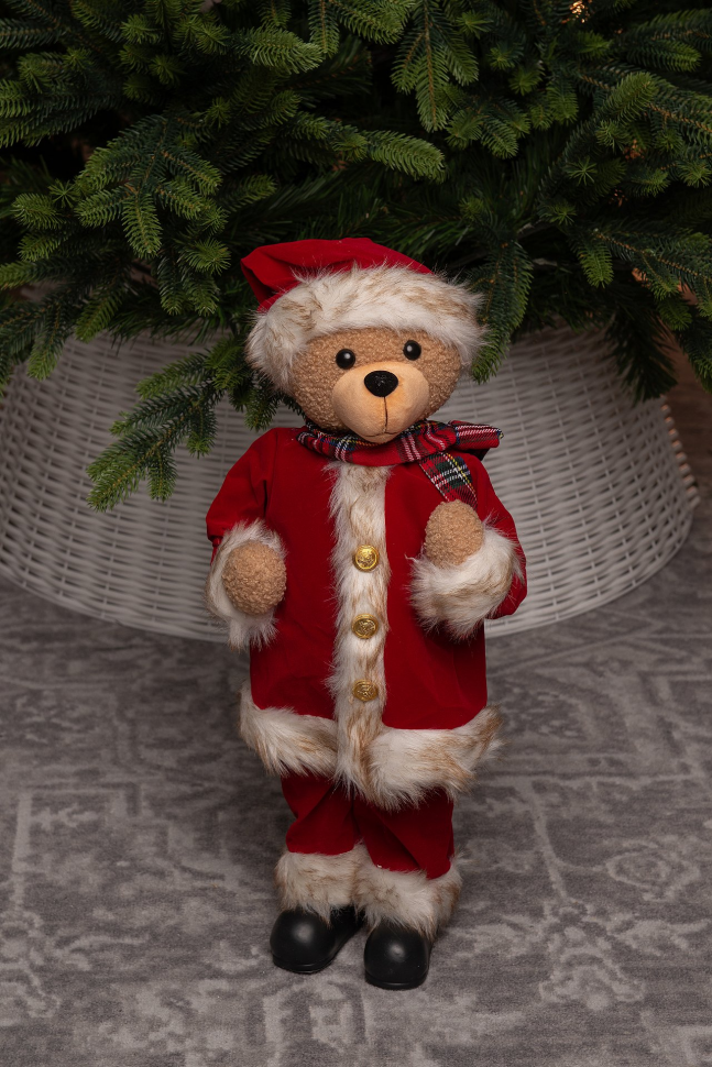 Новогодняя игрушка Медвежонок Тедди 45 см., ЕлкиТорг (С22-45)  в Белгороде