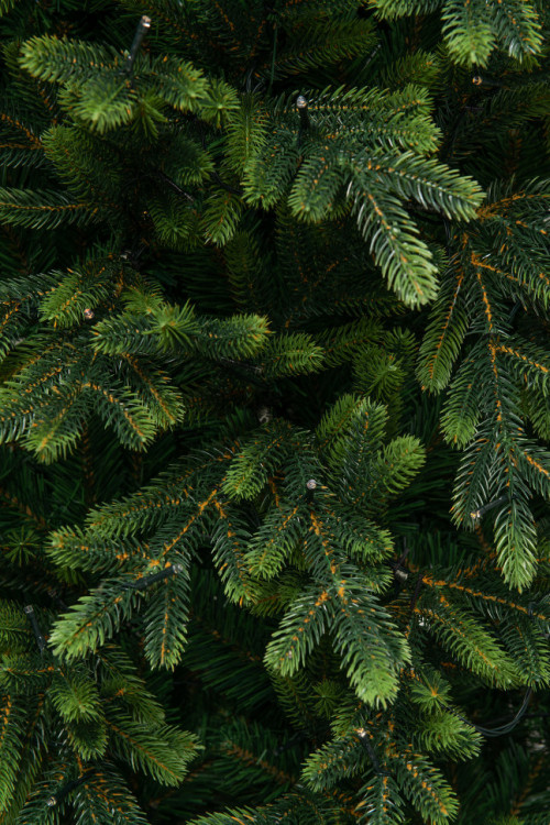 Искусственная елка Венецианская 150 см., 232 мульти/теплых белых Led ламп (2в1), Литая хвоя+ПВХ, ЕлкиТорг (175150)