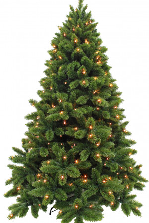 Елка Триумф Де Люкс 185 см., 200 LED ламп, леска+пвх, Triumph Tree (72075)