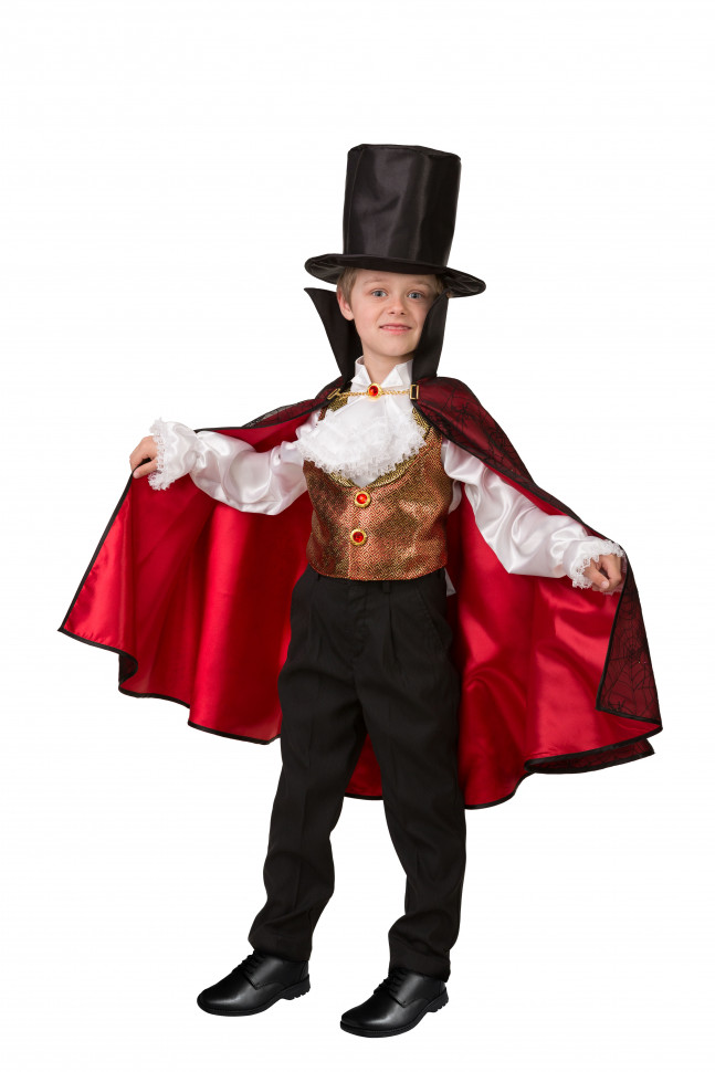 Карнавальный костюм "Дракула парадный", размер 128-64, Батик (8079-128-64)