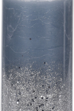 Свеча декоративная парафиновая Морозный фонтан  7*13 см., голубой, Koopman (ACC682730/2)