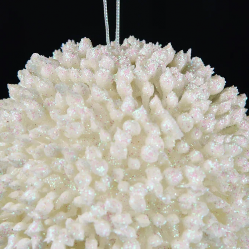 Винтажный шар Сокровища Посейдона, Коралл 22 см., Christmas DeLuxe (88885) 