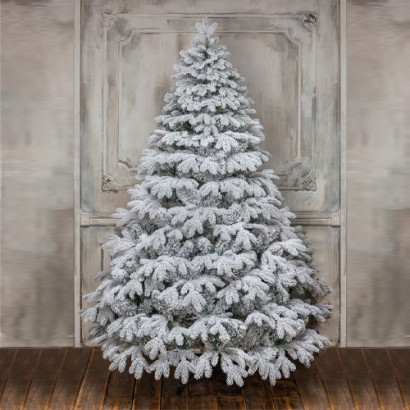 Искусственная елка Камчатская заснеженная 120 см., литая хвоя+пвх, ЕлкиТорг (143120)