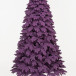 Искусственная фиолетовая елка Таврида заснеженная 180 см., литая хвоя+пвх, ЕлкиТорг (162180)