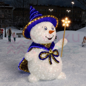 Светодиодная фигура из мишуры Снеговик Волшебник 2.5 м., Conso (3DGR813)