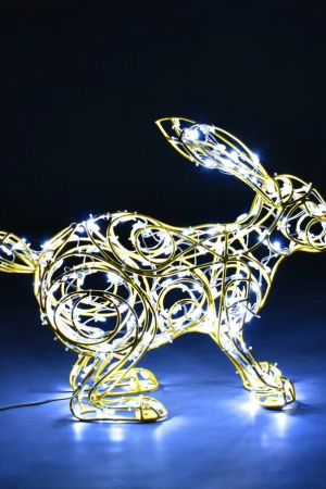 Светодиодная фигура Зайчик №5 50 см., Сад Радости (SR184) 