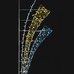 Светодиодная консоль Салют 200 см., Сад Радости (SR380)