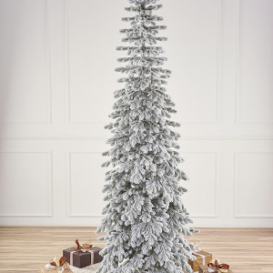 Искусственная ель Тикко заснеженная 255 см., 100% Литая хвоя, Max Christmas (ЕЛТКЗ25)