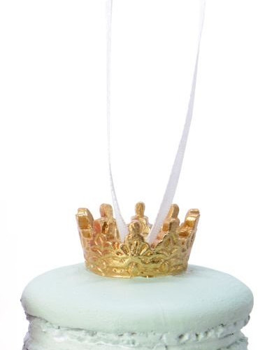 Украшение Королеские макарони Арктический лед 5*4 см, Kaemingk (535771/3)