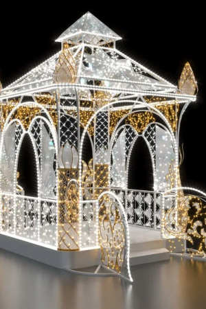 Светодиодная фотозона Царская беседка 450 см., Сад Радости (SR086)