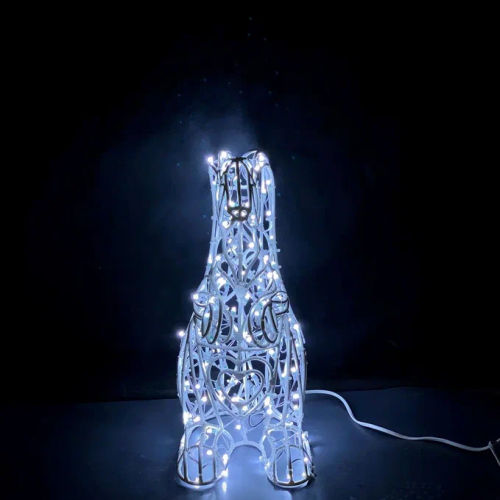 Светодиодная фигура Зайчик №6 60 см., Сад Радости (SR185) 