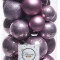 Набор пластиковых шаров Стиль mix, сиреневый, 30 шт, Kaemingk (023054) 