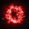 Светодиодная нить 100 красных LED ламп, 10 м., 24В., прозрачный провод ПВХ, Beauty Led (PST100-10-1R)