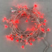 Светодиодная нить 100 красных LED ламп, 10 м., 24В., прозрачный провод ПВХ, LTC (PST100-10-1R) в Санкт-Петербурге