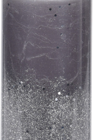 Свеча декоративная парафиновая Морозный фонтан 9*15 см., серый, Koopman (ACC682750/2)