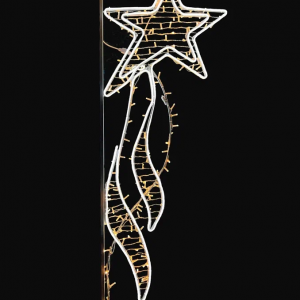 Светодиодная консоль Парящая звезда 200 см., Сад Радости (SR382)