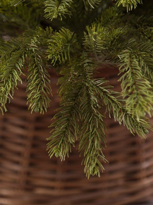 Ель Коттеджная 365 см., литая хвоя+пвх, Black Box (74335)