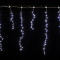 Светодиодная бахрома Роса 2.5*0.9 м., 220V, 324 холодных белых LED лампы, соединяемая, Winner (w.02.04.324)