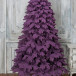 Искусственная фиолетовая елка Таврида заснеженная 270 см., литая хвоя+пвх, ЕлкиТорг (162270)