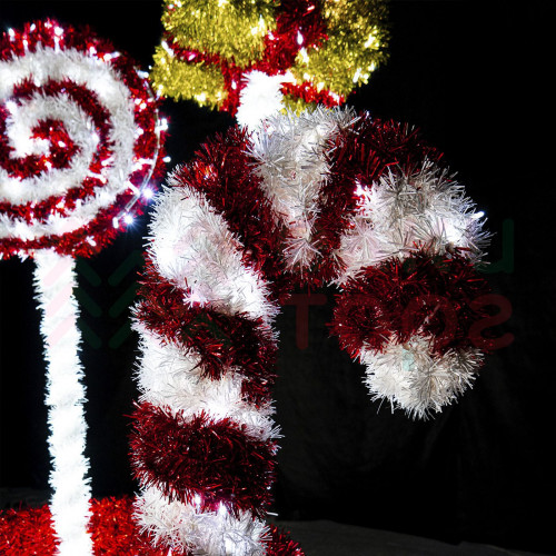 Светодиодная фигура из мишуры Сказочный мешок 2.8 м., Conso (3DGR322)