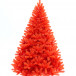 Искусственная оранжевая елка Солнечная 210 см., мягкая хвоя, ЕлкиТорг (205210)