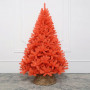 Искусственная оранжевая елка Солнечная 210 см., мягкая хвоя, ЕлкиТорг (205210)