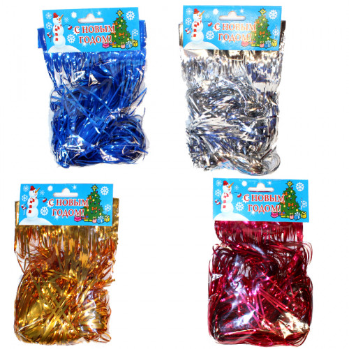 Дождик 150 мм.*2 м., золото, КАЗ КОМ (ДН-150/золото)