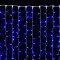 Светодиодный занавес с мерцающим диодом 2*3 м., 420 синих LED ламп, белый провод, Winner Light (b.03.6W.420+)