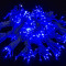Светодиодный занавес с мерцающим диодом 2*3 м., 420 синих LED ламп, белый провод, Winner Light (b.03.6W.420+)
