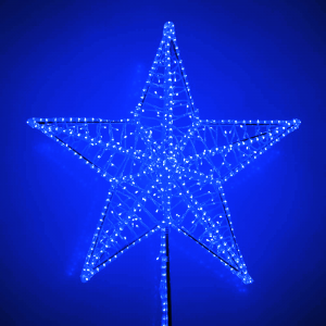 Макушка Кремлевская 100 см. для елей высотой от 6 до 12 м., синяя, Green Trees (krem-100blue)