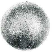Шар искристый 30 см., серебро, УКРАШЕНИЕ ДЛЯ ВЫСОТНОЙ ЕЛКИ (SHI-300SILVER)