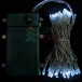 Светодиодная гирлянда 5 м., 3 батарейки типа D 4.5V, 50 LED ламп холодного белого цвета, таймер, прозрачный провод, LTC (EST50-4W10-8W)