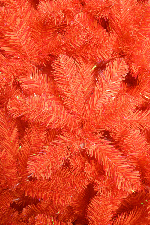 Искусственная оранжевая елка Солнечная 240 см., мягкая хвоя, ЕлкиТорг (205240)