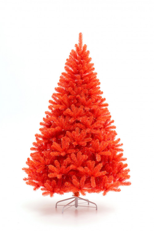 Искусственная оранжевая елка Солнечная 240 см., мягкая хвоя, ЕлкиТорг (205240)