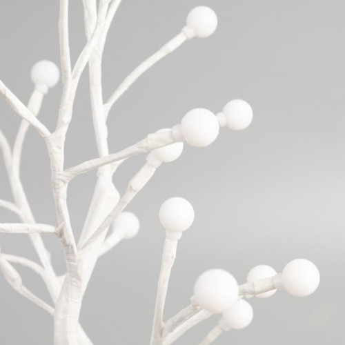 Куст Жемчужины 45 см., 24 теплых LED, пост.свечение, батарейки ААх3, USB, Luazon Lighting (7943792)
