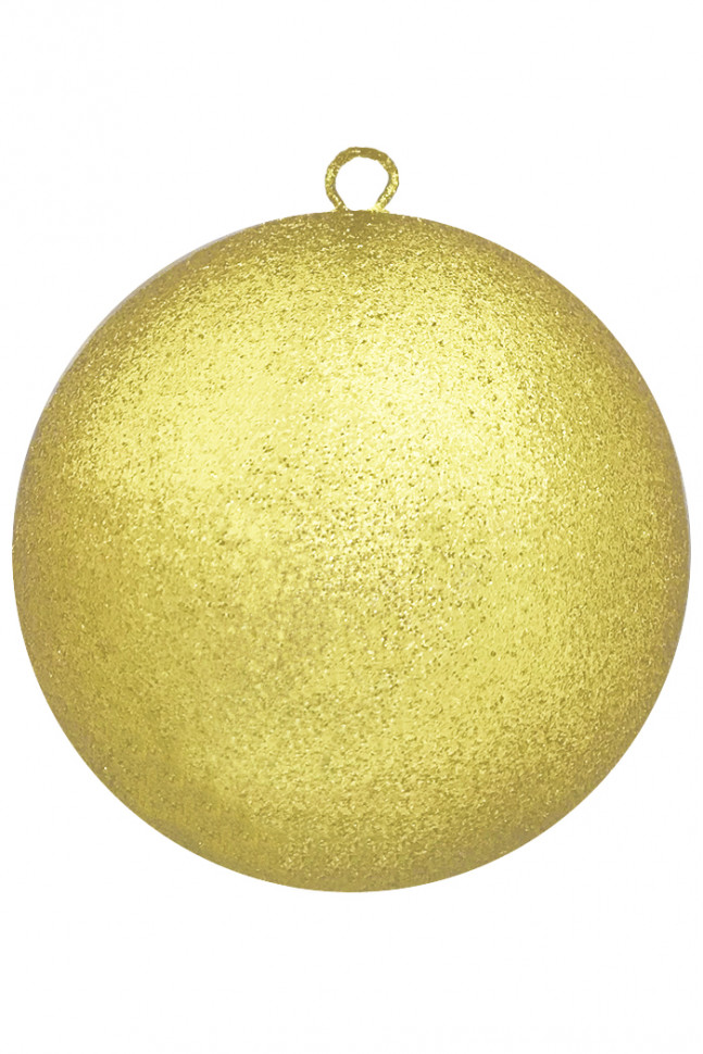 Шар из пенополистирола с блестками Искристый 30 см., золото, ПромЕлка (SHI-300GOLD)